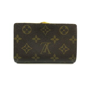 Louis Vuitton Brown fold Bifold Bi Wallet Compact Porte